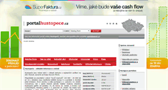 Desktop Screenshot of portalhustopece.cz